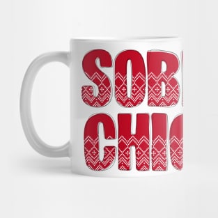 Sober Chick Christmas - Vintage Holiday Sobriety Mug